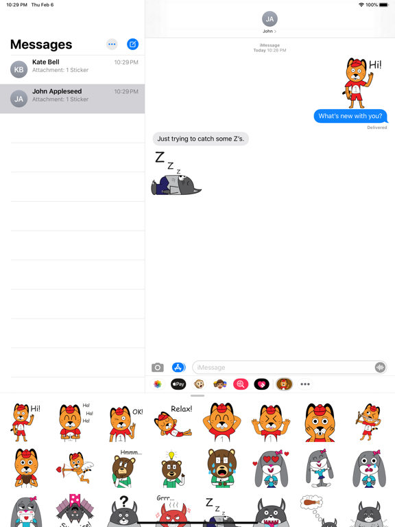 Screenshot #4 pour Fun Fact Adventure Stickers