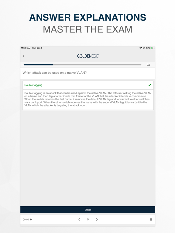 Screenshot #6 pour CCNA Practice Test Prep