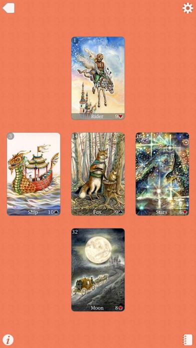 Fairy Tale Lenormand iPhone screenshot 5 - Entertainment app