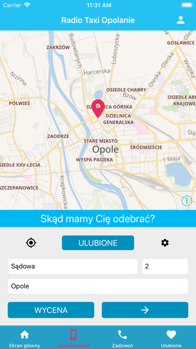 Radio Taxi Opolanie Screenshot