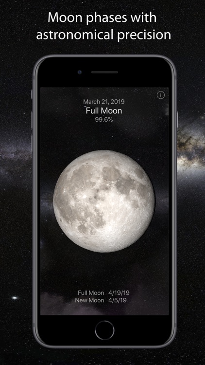 Moon phase calendar !