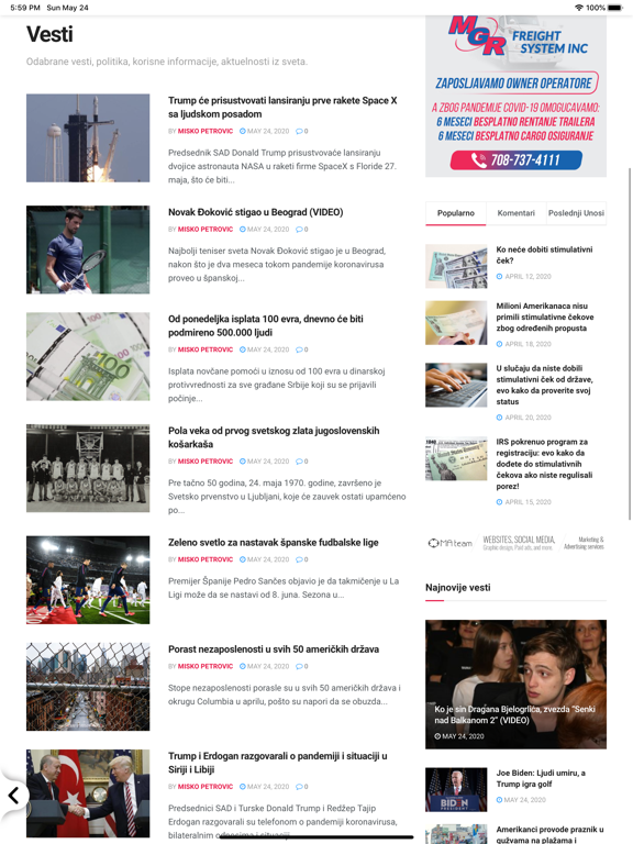 Screenshot #6 pour Aktuelnosti