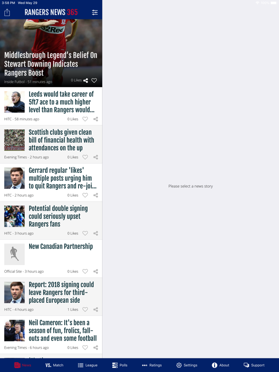 Screenshot #4 pour Rangers News 365