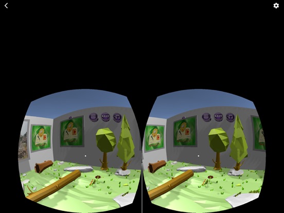 QR reader in VR iPad screenshot 5 - Book app