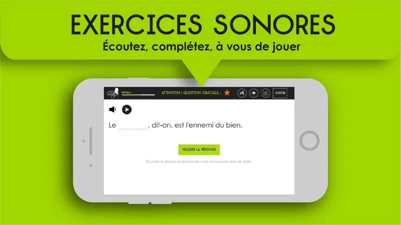 Orthographe Projet Voltaire screenshot 4 of 7