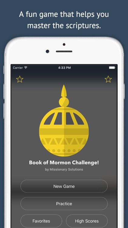 LDS Book of Mormon Challenge!