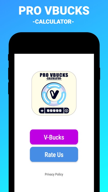 Pro VBucks Calc For Fortnite