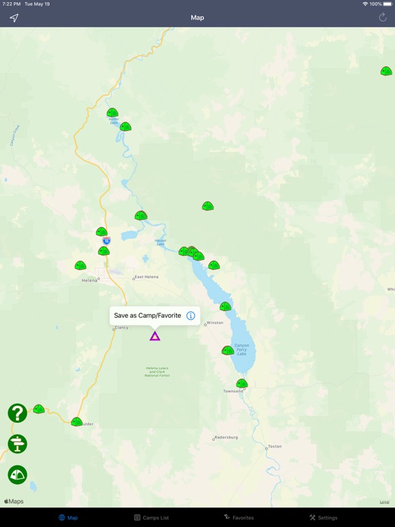 Download Montana Camping Rv Spots Iphone Ipad App Updated