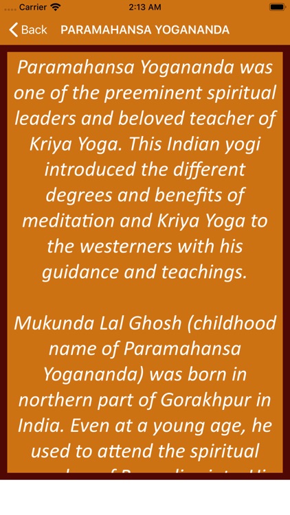 Paramahansa Yogananda Wisdom screenshot-3
