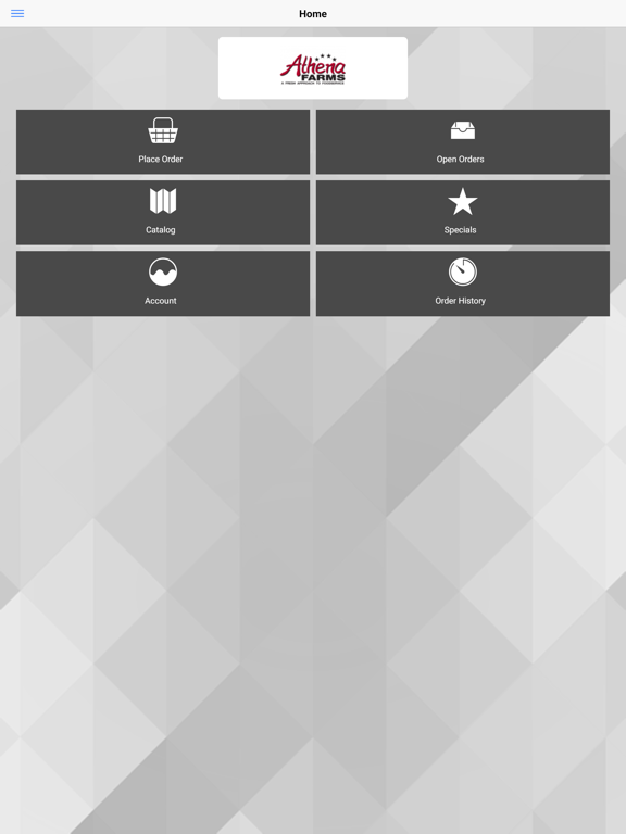 Athena Farms Mobile iPad screenshot 1 - Business app