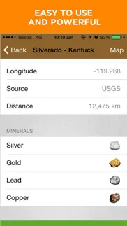 digger's map: find minerals iphone screenshot 4