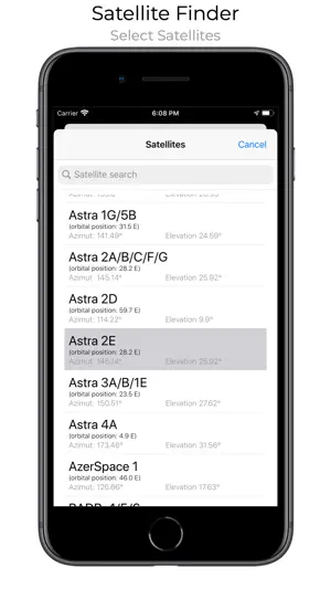Satellite Finder (Pro) screenshot 3
