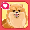 Pomeranian Dog Emoji Stickers delete, cancel