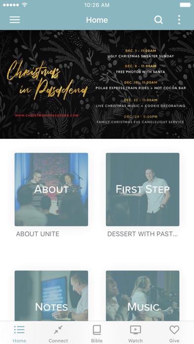Unite Church Screenshot