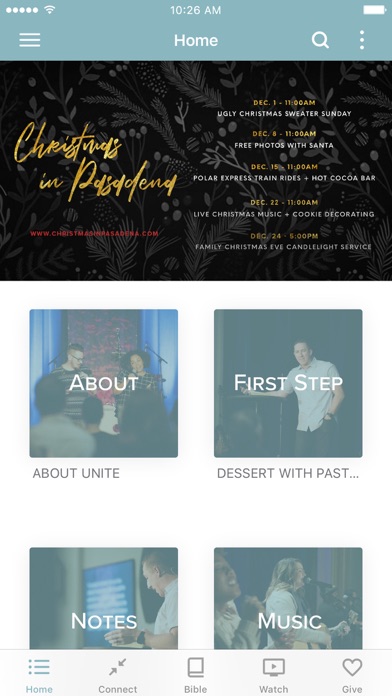 Unite Church Screenshot