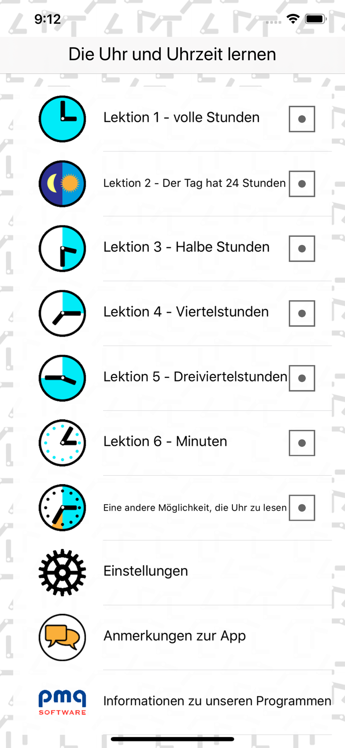 Die Uhr and Uhrzeit lernen