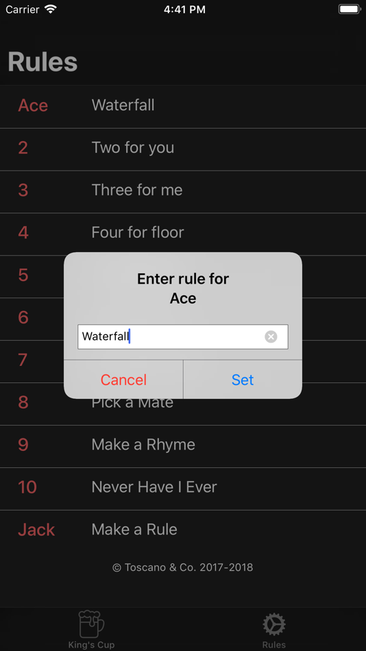 #4. King's Cup - Drinking Game (iOS) 由: Ben Toscano