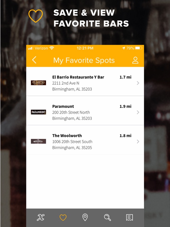 TabX iPad screenshot 5 - Food & Drink app