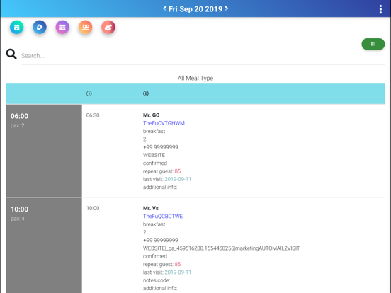 Screenshot #6 pour Weeloy Manager