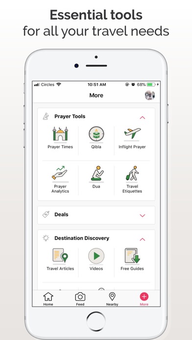 Halal Trip: Food Travel Prayer Screenshot