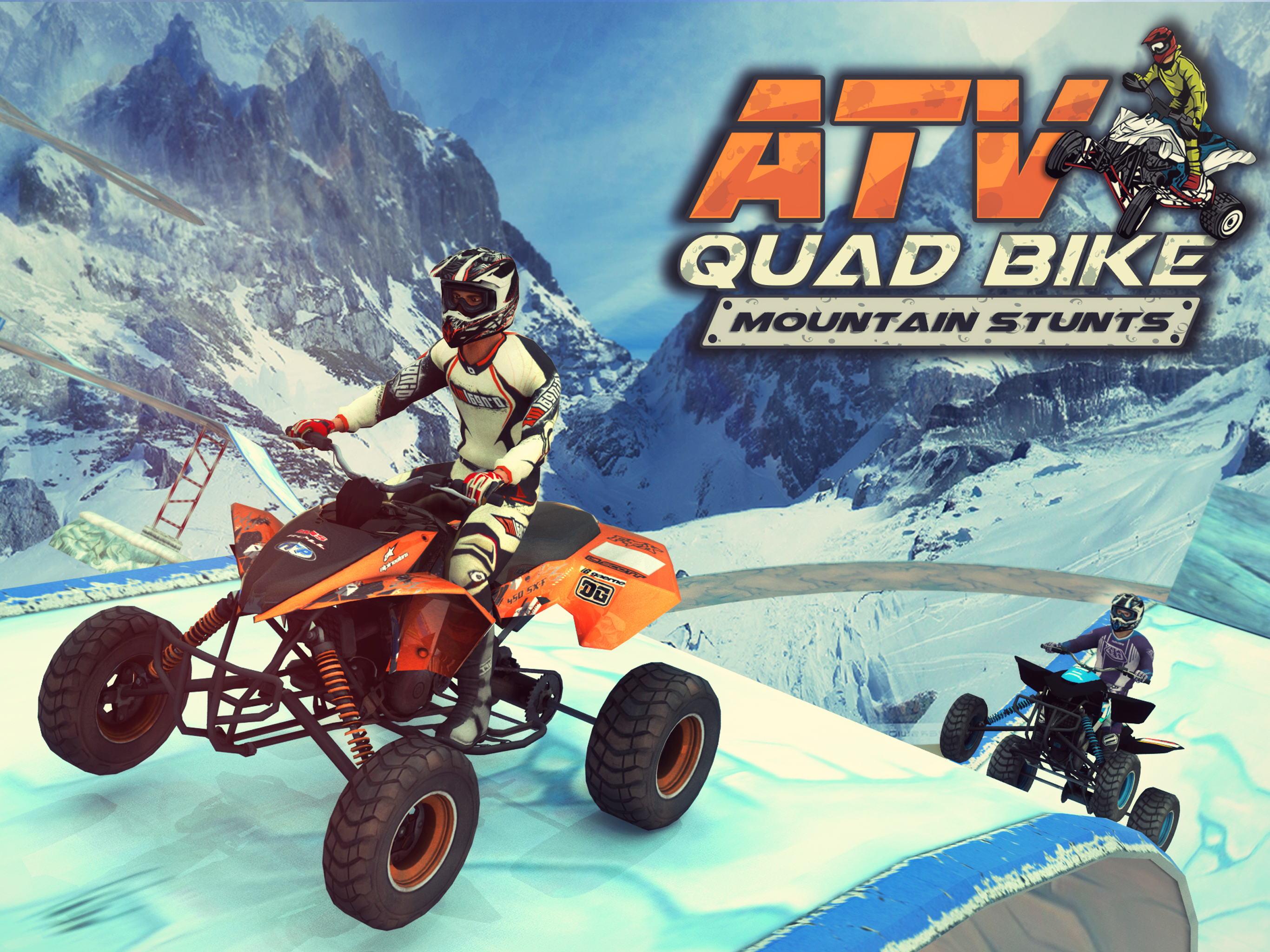 ATV Quad Bike: Mountain Stunts