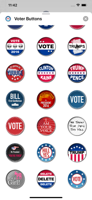 Campaign Election Buttons 2016(圖3)-速報App