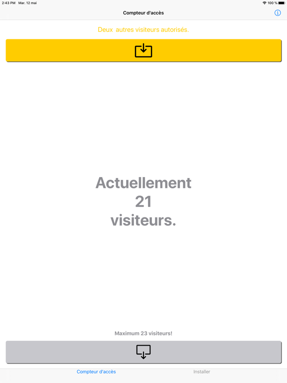Screenshot #6 pour Compteur de visiteurs multiple