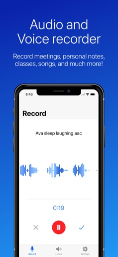 Easy Voice Recorder screenshot