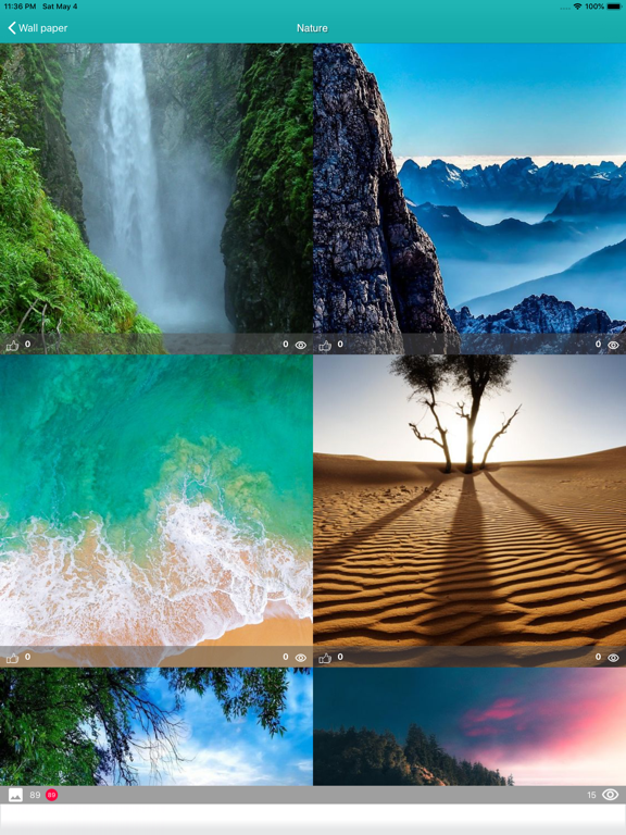 Screenshot #6 pour Wallpaper color
