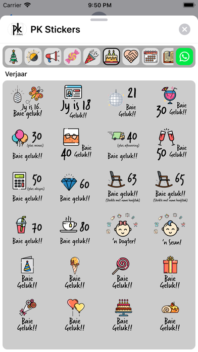 PK Stickers Screenshot