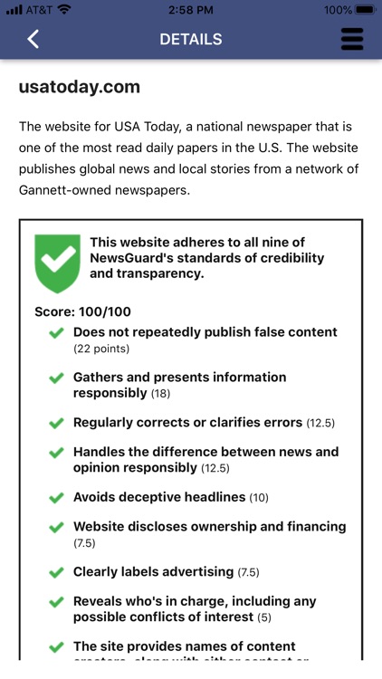 NewsGuard - News Trust Ratings
