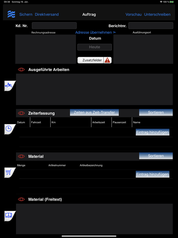 Screenshot #6 pour MEiAPPS Auftrag