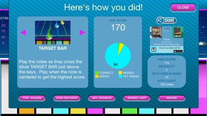 Play Along Keys  piano karaoke Screenshot