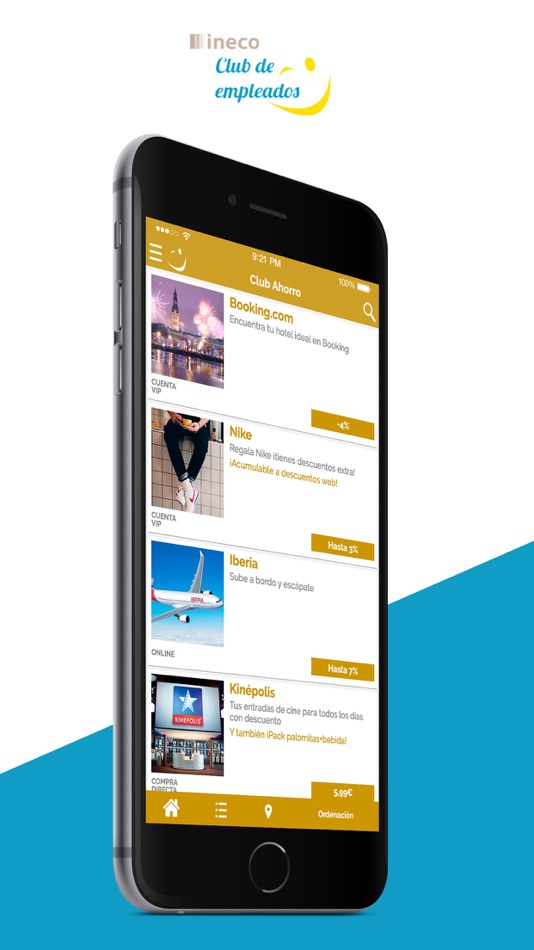 #1. Club Empleados Ineco (iOS) By: VIP DISTRICT S.L.