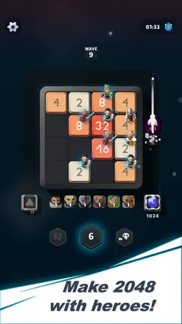 Game screenshot 2048 Heroes apk