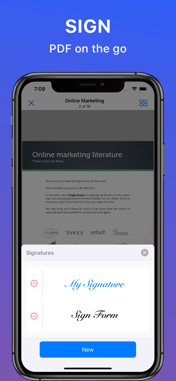 Zen Scanner App Sign PDF Doc