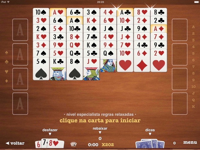 Paciência ♥️♠️♦️♣️ Jogo Clássico de Cartas Casual Grátis Offline 2022  Wordel Simples para Kindle Fire quebra cabeça cérebro passa tempo puzzle  raciocínio zen sem wifi kakuro ases espadas aranha  top::Appstore for Android