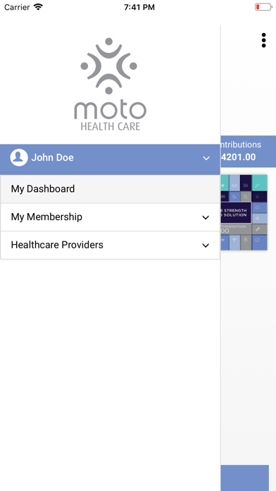 MOTO Healthcare Screenshot