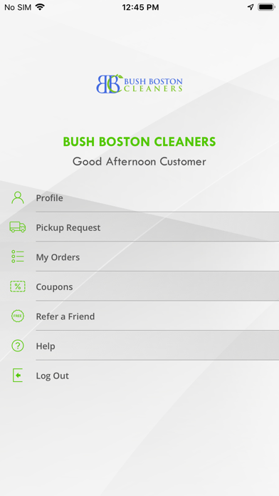 Bush Boston Cleaners Screenshot