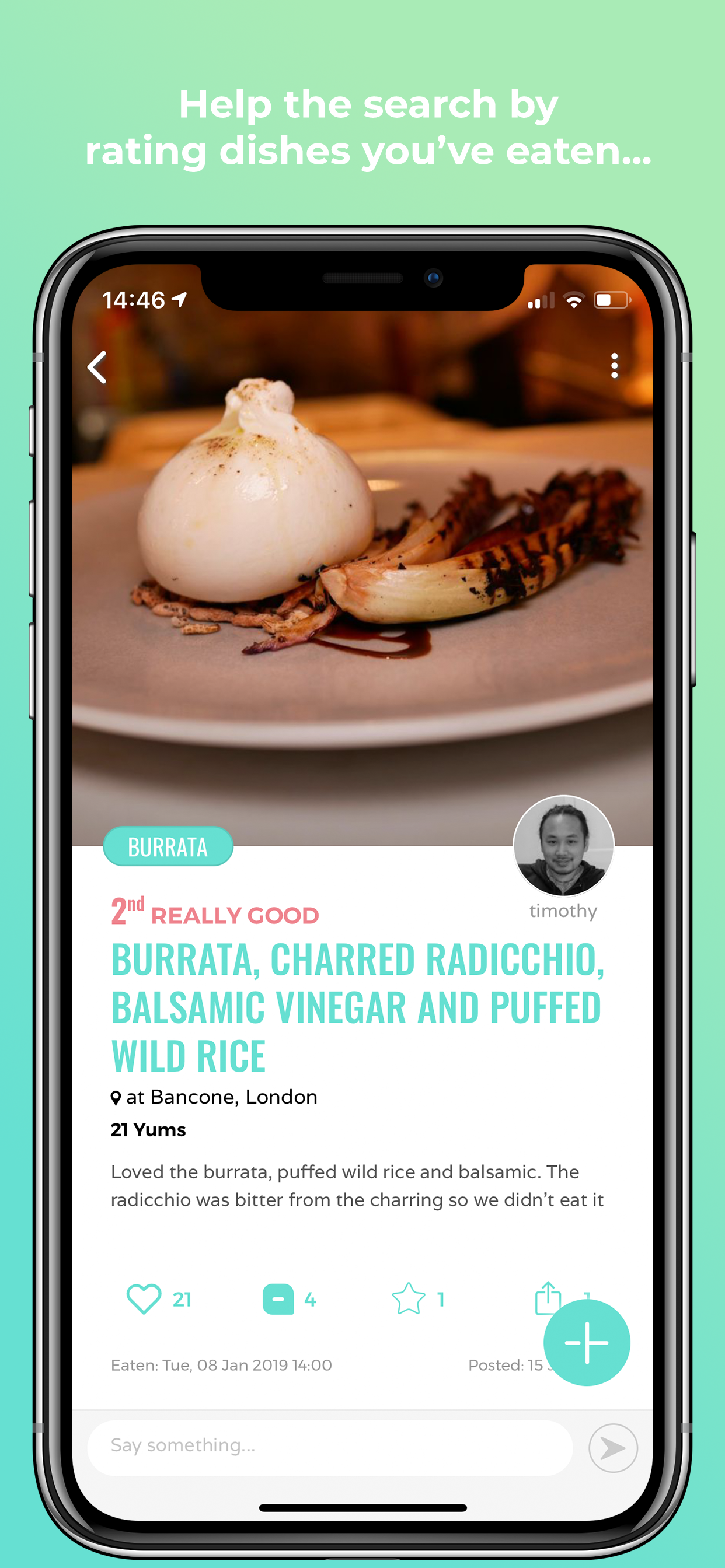 Eaten - The Food Rating App screenshot 4