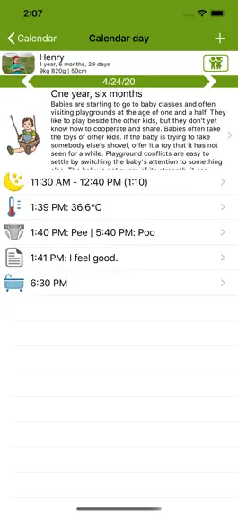 Game screenshot WomanLog Baby Pro календарь apk