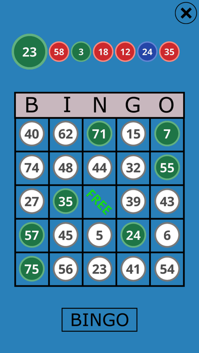 Screenshot #2 pour Classic Bingo Touch