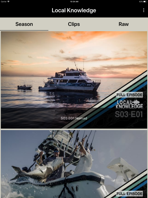 Screenshot #4 pour Local Knowledge Fishing Show