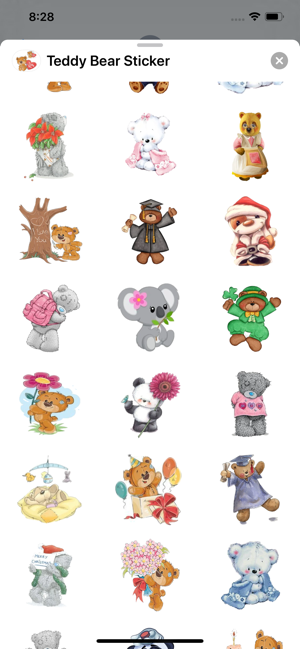 Teddy Bear Sticker(圖5)-速報App