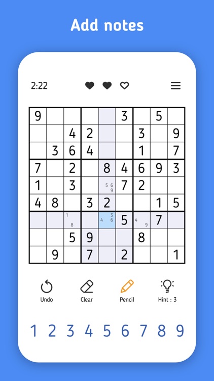 Sudoku - Numbers Puzzle Game