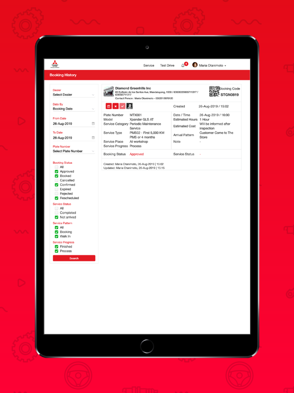 MITSUBISHI MOTORS 360 CONNECT iPad screenshot 4