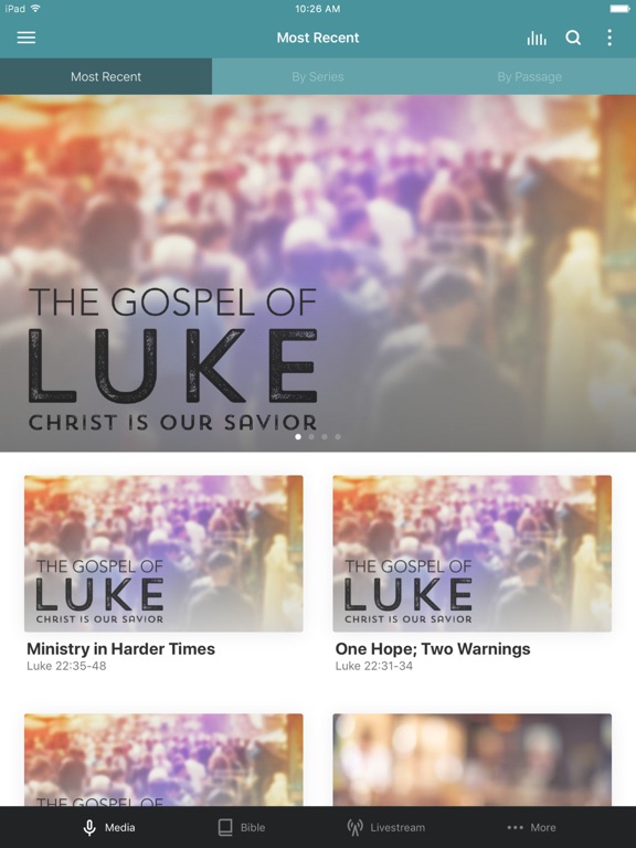 Growing through God's Word iPad screenshot 1 - Education app