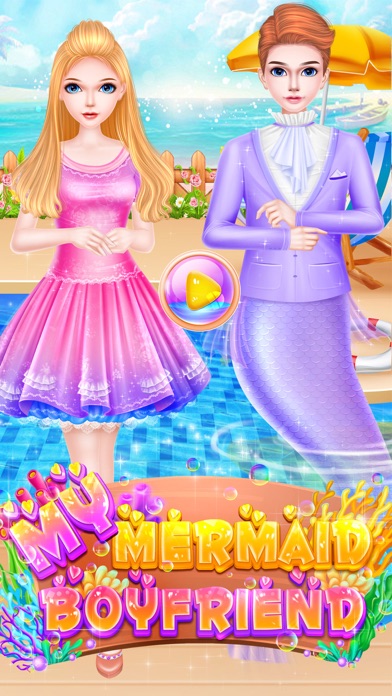 My Mermaid Boyfriend-Dress Up Screenshot