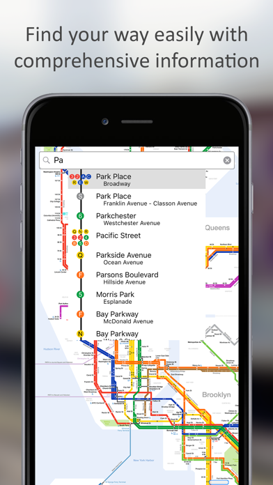 MetroMap NYC - MTA Network Screenshot