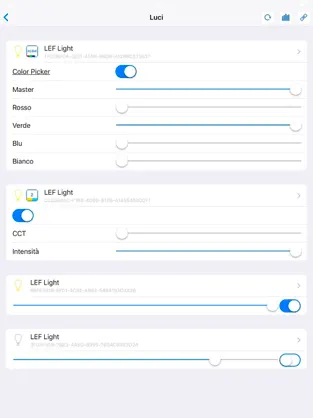 Captura 2 LEF Lighting App iphone